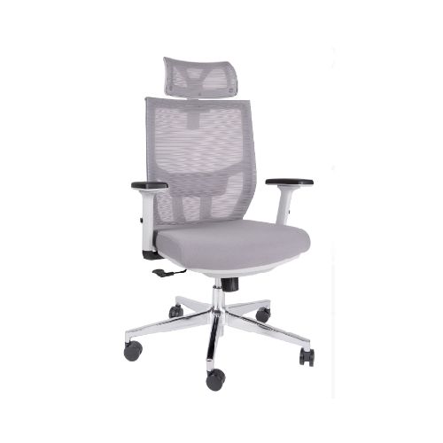 Silla Ejecutiva Aiko OHE-705 Gris - Grupo Microtec