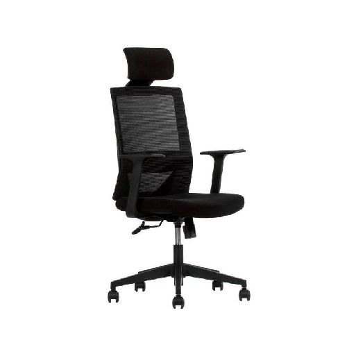 Silla Ejecutiva Vision Black - Grupo Microtec