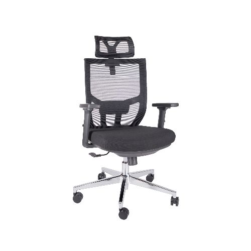 Silla Ejecutiva Aiko OHE-705 Negra - Grupo Microtec