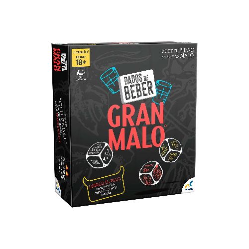 JUEGO DE MESA DADOS DEL BEBER GRAN MALO CAJA CARTON - Gran Chapur | Compra en Línea | Porque sé vivir