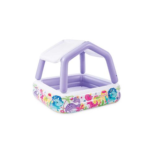 Piscina Inflable Cuadrada Para Bebe con Parasol Sun Shade 1.57m x 1.57 Para Más de 2 Años - Gran Chapur | Compra en Línea | Porque sé vivir