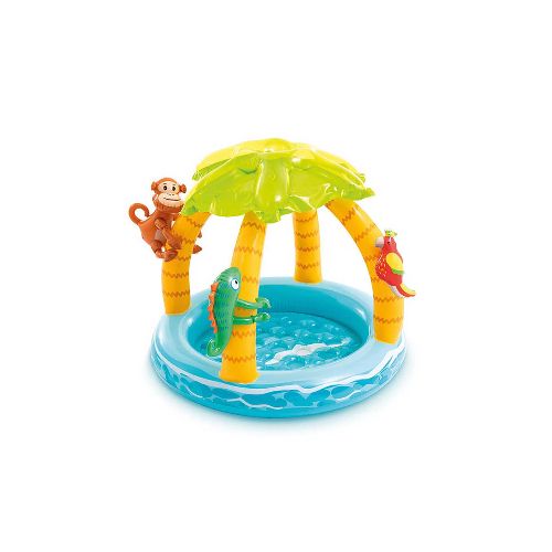 PISCINA INFLABLE TROPICAL ISLAND BABY 1.02M X 86CM 1 A 3 AÑOS - Gran Chapur | Compra en Línea | Porque sé vivir