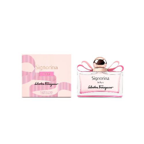 Salvatore Ferragamo Perfume Signorina In Fiore Eau de Toilette 100ml Fragancia Femenina - Gran Chapur | Compra en Línea | Porque sé vivir