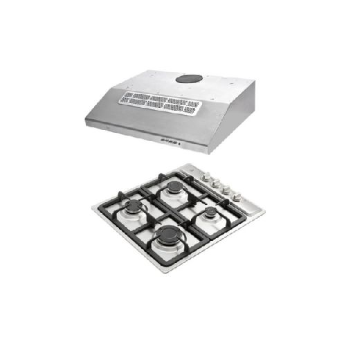 Teka Pack Duetto Plus 60 Campana y Parrilla Acero Inox  | ihdonline