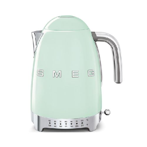 Hervidor Eléctrico Smeg KLF04PGUS de 1.7 L con Temperatura Variable Verde  | ihdonline