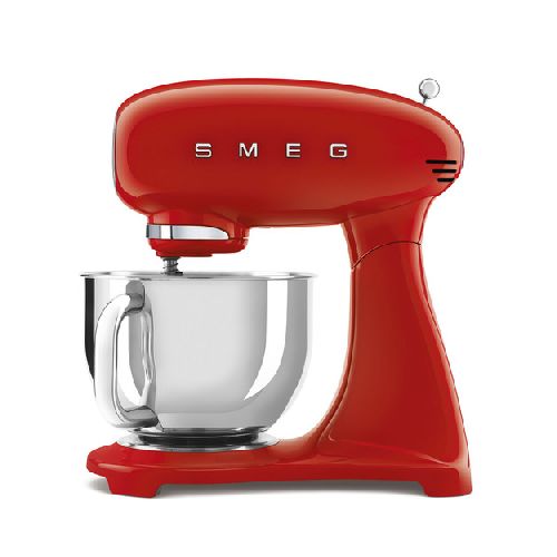 Batidora de Pedestal Smeg SMF03RDUS 4.8 L 10 Velocidades Rojo  | ihdonline