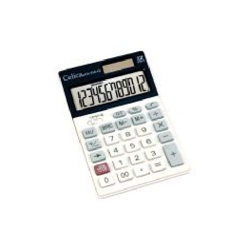 Calculadora de Escritorio Casio MS-20UC-BK, 12 Dígitos, Solar/Batería  