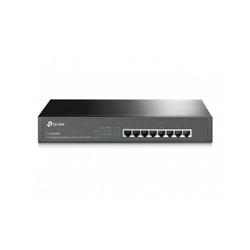 Switch Tp-link Tl-sg1008mp No Administrado, Rj-45 8, Gigabit Ethernet (10/100/1000), (poe +) 8, Negro  