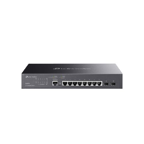 REDES SWITCH TP-LINK SG3210 Switch Tp-link Omada Sg3210 Gestionado, L2/l3, Rj-45 8, Gigabit Ethernet (10/100/1000), 1u, Negro