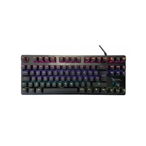 Teclado Gamer Xzeal Xz1020 Mecanico, Usb, Rgb, Switch Red, Negro  