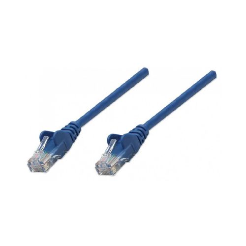 Cable De Red Intellinet Patch Cord Utp, Cat6, Rj-45, 50cm, Color Azul  