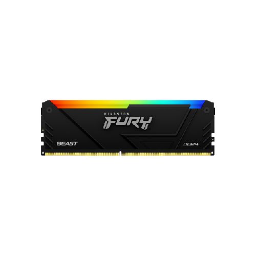 Memoria Ram Kingston Fury Beast Rgb 16gb Ddr4, 3600 Mhz  