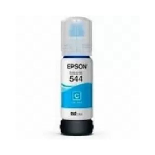 consumibles e insumos tinta para impresoras epson T544220 Botella De Tinta Epson Ecotank 544 Color Cyan 65ml, Para L110/l3110/l3150/l5190 Original