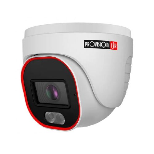 Cámara Ip Provision-isr Dh-320ipbn-28 2 Mp, Domo, Interior Y Exterior, Ip67, Negro, Blanco  