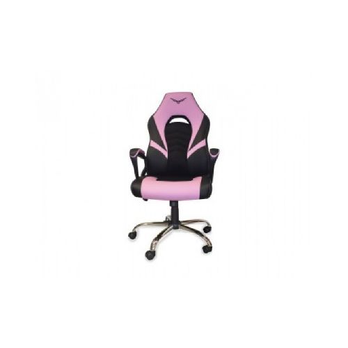 MUEBLES VARIOS SILLA GAMER Naceb Technology NA-0935RS Silla Gamer Naceb Technology Na-0935rs Mecanismo Tipo Mariposa, Asiento Acolchado, Reposa-brazos Si, Material Poliuretano, Base Plástico, Peso Máximo 120 Kg, Color Negro, Rosa