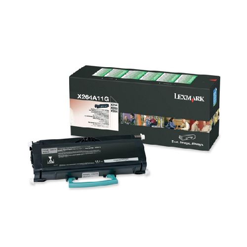 CONSUMIBLES E INSUMOS TONERS LEXMARK X264A11G Tóner Lexmark X264a11g Original, Negro