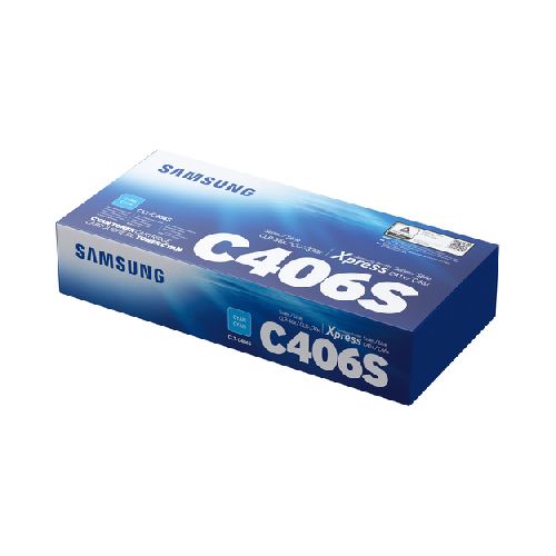 CONSUMIBLES E INSUMOS TONERS SAMSUNG ST989A Tóner Hp Samsung Cartucho De Tinta Original Clt-c406s, Cian Original, Cian