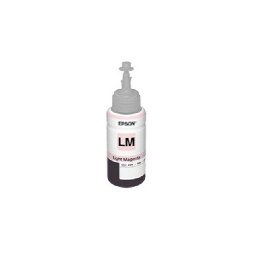 Botella De Tinta Epson Magenta Claro Para L800 T673620 70ml Original  