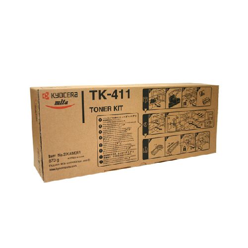 CONSUMIBLES E INSUMOS TONERS KYOCERA 370AM011 Tóner Kyocera Tk-411 Original, Negro