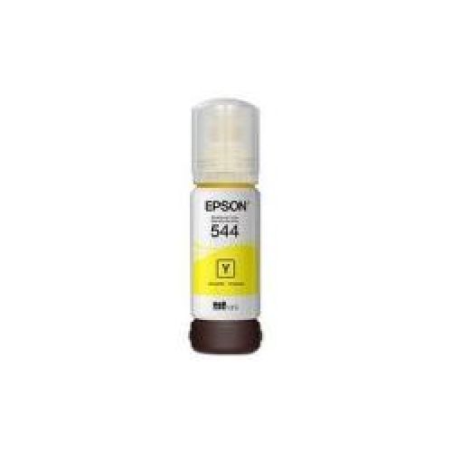 Consumibles e insumos tinta para impresoras epson T544420 Botella De Tinta Epson Ecotank 544 Color Amarillo, 65ml