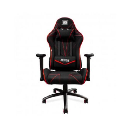 Muebles varios silla gamer vorago CGC500-RD Silla Gaming Vorago Start The Game Cgc500-rd, Tela, Reclinable, Negro/rojo