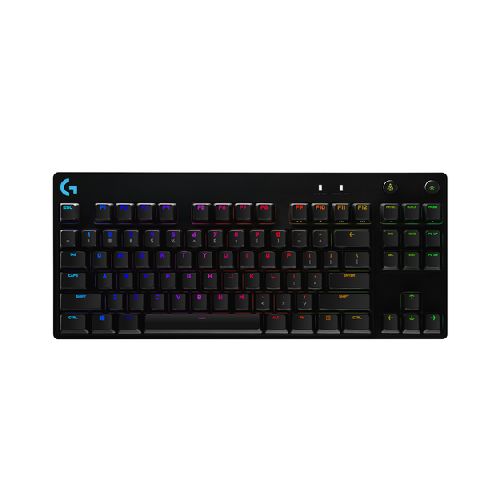 Teclados teclados alambricos logitech 920-009388 Teclado Gaming Mecanico Logitech G Pro, Interruptores Gx Blue, 12 Teclas Programables, Iluminacion Rgb Lightsync, Usb 2.0, Color Negro