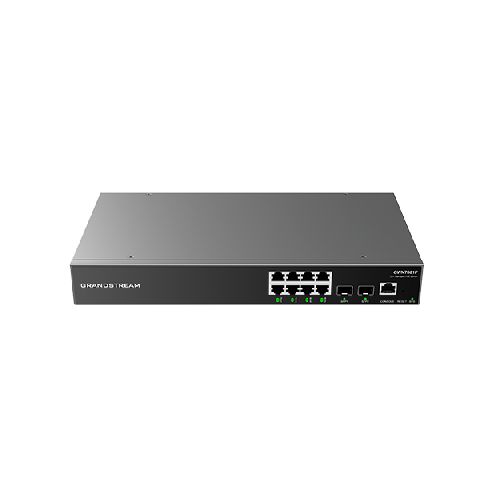 REDES SWITCH GRANDSTREAM GWN7801 Switch Grandstream Networks Gwn7801 Gestionado, L2+, Rj-45 8, Gigabit Ethernet (10/100/1000), Negro