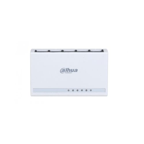 REDES SWITCH DAHUA DH-PFS3005-5ET-L Switch Dahua Technology Access Dh-pfs3005-5et-l No Administrado, L2, Rj-45 5, Fast Ethernet (10/100), Blanco