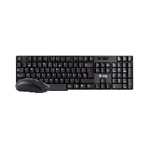 teclados teclado+raton inalambrico stylos STPKTM3B Kit Teclado Y Mouse Inalambrico Stylos Stpktm3b, Multimedia, 105 Teclas, Negro