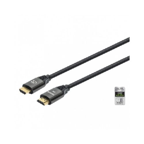 CABLES Y ACCESORIOS CABLES HDMI Y DVI MANHATTAN 355940 Cable Hdmi Manhattan 2 M, 48 Gbit/s, 1080p, 1440p, Negro