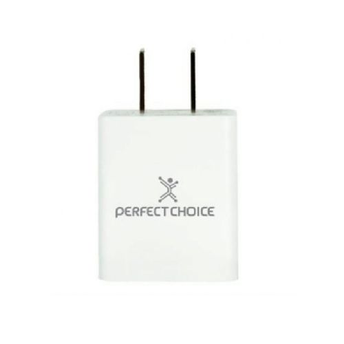 REGULADORES, NOBREAKS Y ENERGIA CARGADORES USB CARRO/CASA PERFECT CHOICE PC-240372 Cargador Perfect Choice Pc-240372 Universal, Interior, Carga Rápida, Blanco