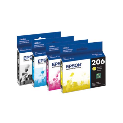 Cartucho De Tinta Epson T206 Original, Magenta  