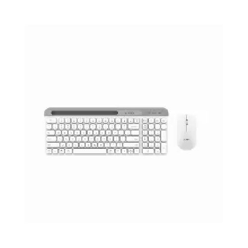 teclados teclado+raton alambrico acteck AC-936262 Kit De Teclado Y Mouse Acteck Creator Virtuos Silk Mk720, Inalambrico, Bluetooth, Blanco