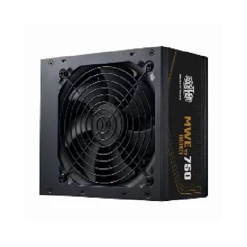 refacciones Fuentes De Poder Cooler Master Mpe-7501-acaaw-3bus Fuente De Poder Cooler Master Mwe 750 V3, 750w Bronze, Atx 3.1, Negro