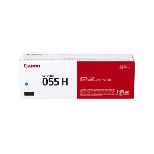 Cartucho De Tinta Canon Imageclass Toner 055 Original, Cian, Alto Rendimiento (xl)  