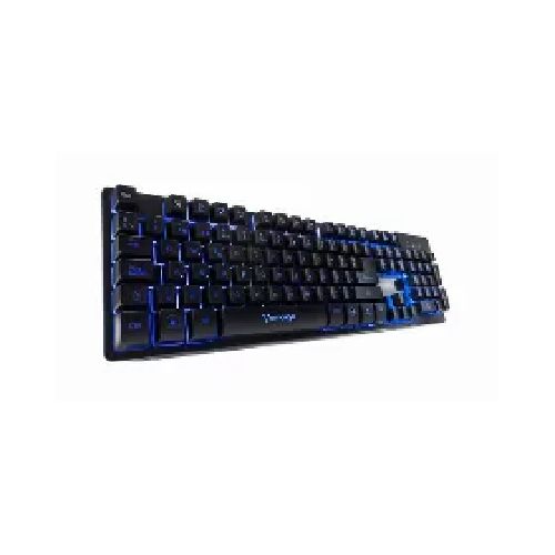 teclados teclados alambricos vorago KB-502 Teclado Gamer Vorago Kb-502, Usb, Rgb, Antighosting, Negro, 12 Teclas Multimedia, Base Metalica, Cable Hilado