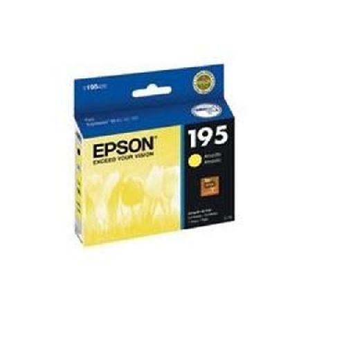 CONSUMIBLES E INSUMOS TINTA PARA IMPRESORAS EPSON T195420-AL Cartucho De Tinta Epson T195420 Original, Amarillo