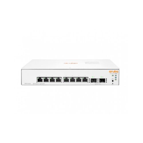 REDES SWITCH ARUBA JL680A Switch Aruba, A Hewlett Packard Enterprise Company Jl680a Gestionado, Cantidad De Puertos 8, Gigabit Ethernet (10/100/1000), 20 Gbit/s, 1u, Blanco