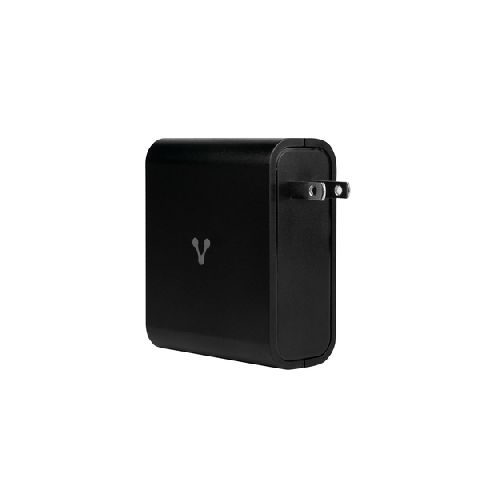 Cargador Vorago Au-600, 100w, 2/usb-a 3.0, 3/usb-c 3.0, Carga Rapida, Negro  