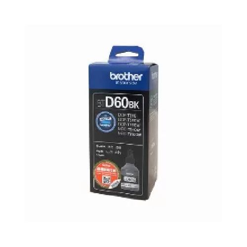 consumibles e insumos Tinta Para Impresoras Brother Btd60bk Cartucho De Tinta Brother D60bk, 6500 Paginas, 108ml, Color Negro