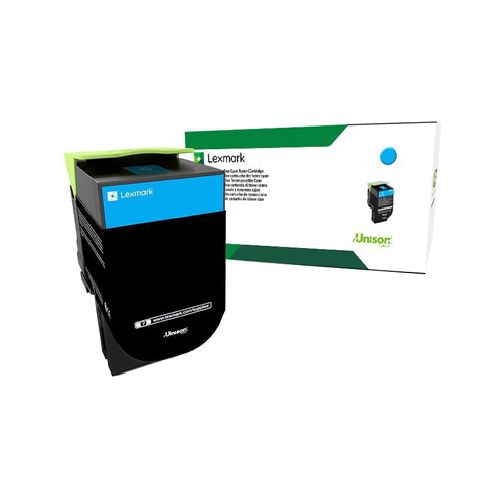 CONSUMIBLES E INSUMOS TONERS LEXMARK 71B40C0 Tóner Lexmark 71b40c0 Original, Azul