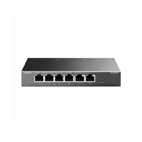 redes switch tp-link TL-SF1006P Switch Tp-link De 6 Puertos Tl-sf1006p, 6x Puertos Rj45 De 10/100 Mbps, 4x Puertos Poe+ 74w