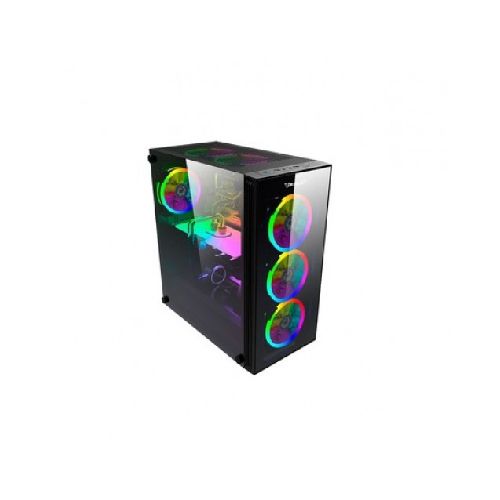 GABINETES GABINETES COMPUTADORA OCELOT GAMING OGMC01 Gabinete Ocelot Gaming Ogmc01 Escritorio, Psu No, Negro