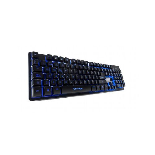 Teclado Gamer Vorago Kb-502, Usb, Rgb, Antighosting, Negro, 12 Teclas Multimedia, Base Metalica, Cable Hilado  