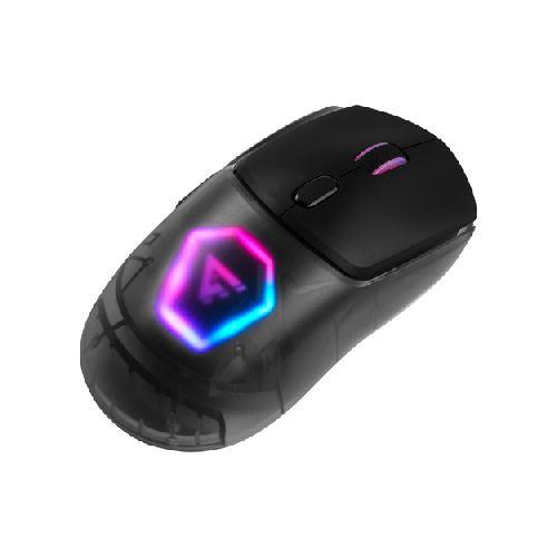 Mouses y accesorios de mouse mouse opticos/laser game factor MOW700-BK Mouse Gamer Game Factor Mow700, Inalambrico Y Bluetooth, 26000dpi, Pixart 3395, Rgb, Negro, Carcasas Intercambiables