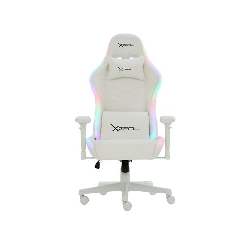 muebles varios silla gamer xzeal XZSXZ15W Silla Gamer Xzeal Xz15w, Ajustable, Reposa-brazos, Maximo 150 Kg, Blanco Rgb