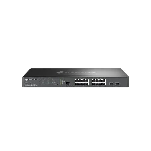 REDES SWITCH TP-LINK SG3218XP-M2 Switch Tp-link Omada Sg3218xp-m2 Gestionado, L2+, Rj-45 16, 2.5g Ethernet (100/1000/2500), (poe +) 8, 1u, Negro