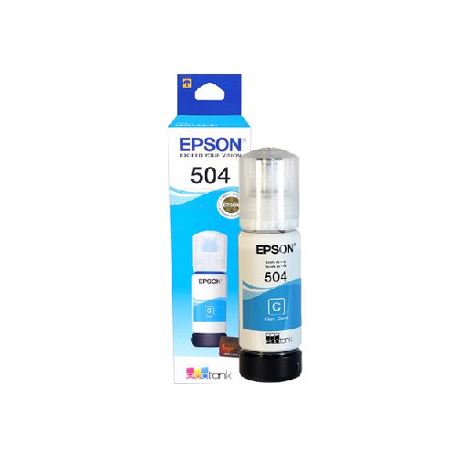 CONSUMIBLES E INSUMOS TINTA PARA IMPRESORAS EPSON T504220-AL Botella De Tinta Epson T504220-al, Azul, Epson, Azul, Blanco, 1 Pieza(s)