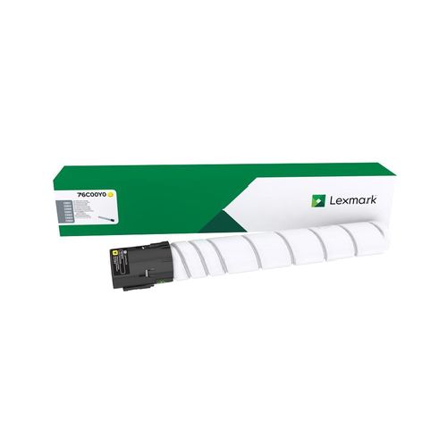 CONSUMIBLES E INSUMOS TONERS LEXMARK 76C00Y0 Tóner Lexmark 76c00y0 Original, Amarillo