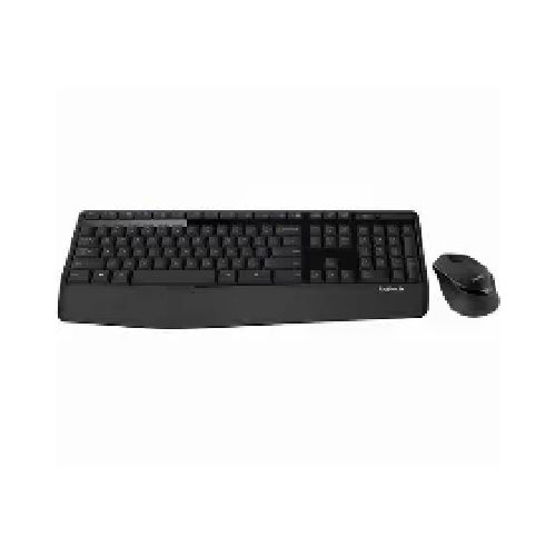 teclados Teclado+raton Inalambrico Logitech 920-007820 Kit Teclado Y Mouse Logitech Mk345, Inalambrico, Teclado Multimedia, Color Negro, Boton De Encendido